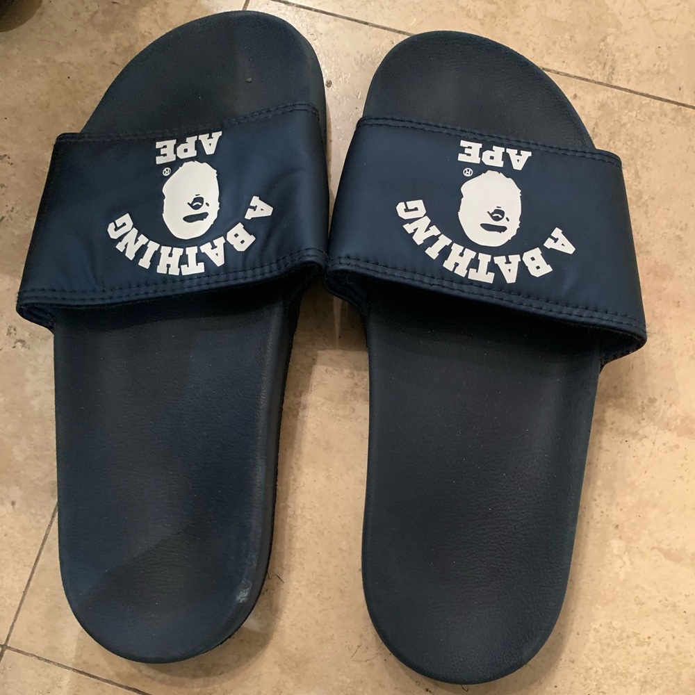 Bape Men’s slides size 8